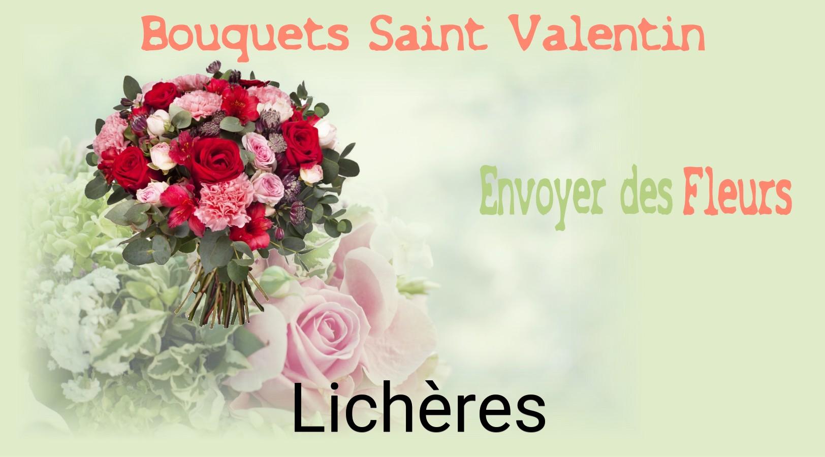 Roses de Saint-Valentin livrées à Lichères